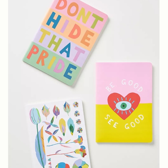 NEW 3 Pride journals (Anthropologie) - Picture 1 of 4